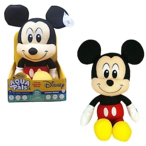 Pelúcia Aqua Pals Minnie 40cm Leve Para Qualquer Lugar