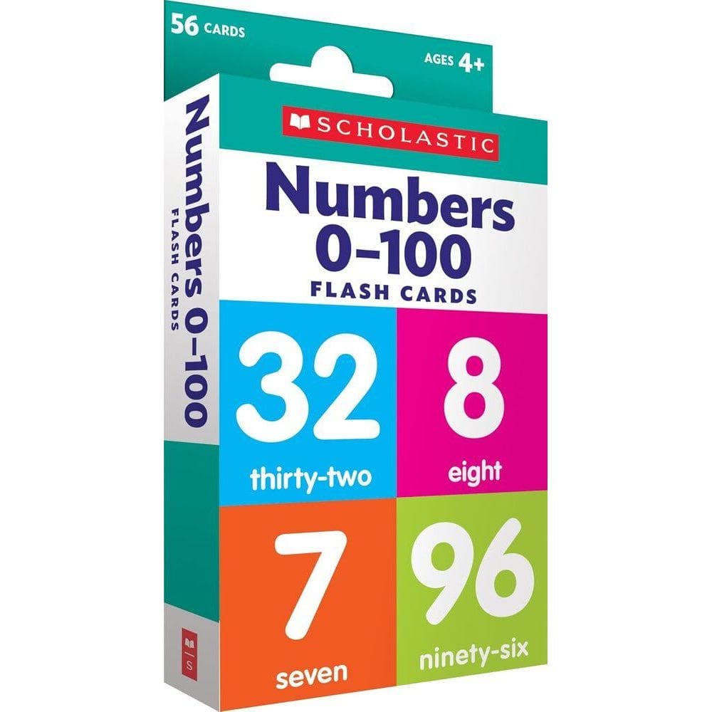Numbers 0-100 - Scholastic Flash Cards