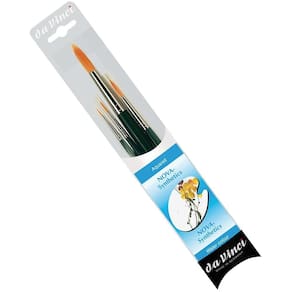 Conjunto de pincéis de pintura da Vinci Watercolor Series 4219 Nova 4 pincéis