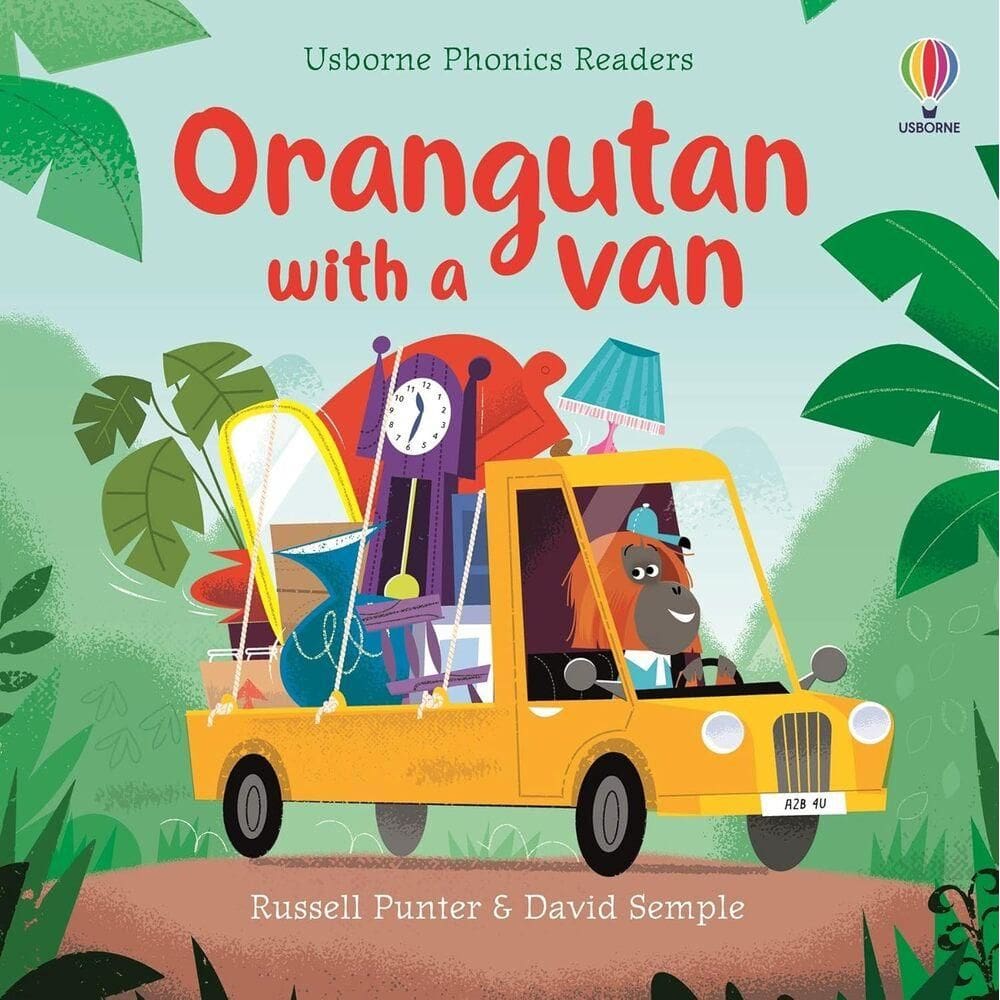 Orangutan With A Van - Usborne Phonics Readers