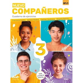 Nuevo Compañeros 3 - Cuaderno De Ejercicios + Licencia Digital - 3ª Ed