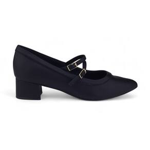 Sapato Feminino Piccadilly Boneca Taci 739084 Napa Salto Médio