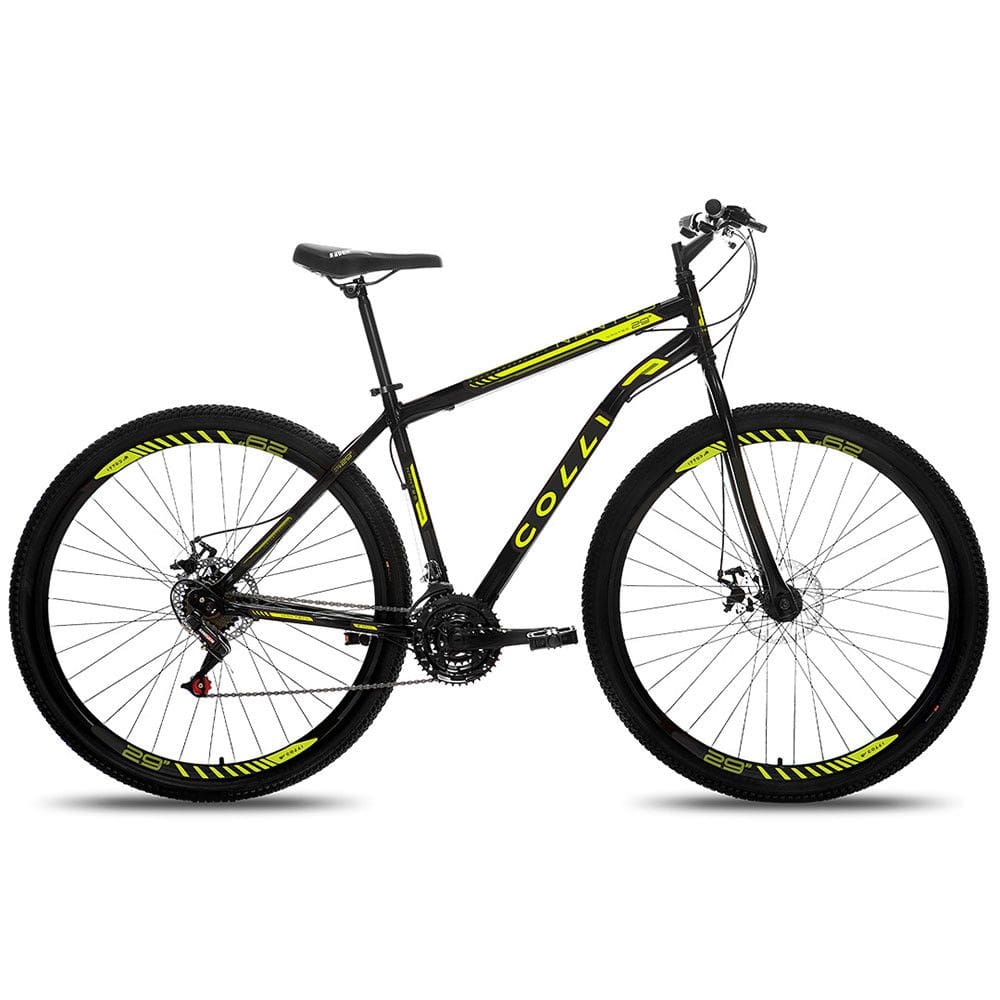 Bicicleta Nantes Colli Aro 29 Aço Carbono 21 Marchas Freios a Disco