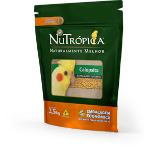Nutropica Calopsita Natural Ração Pequena 2,5 Kg