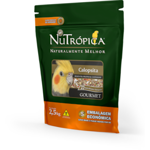 Nutropica Ração Calopsita Gourmet 2,5 Kg