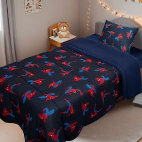 Edredom Solteiro Homem Aranha Marvel 150x220cm 100% Algodão