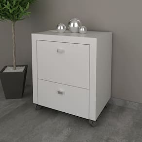 Gaveteiro para Arquivos Pastas Suspensa 60x52 Cm ME4112 Branco