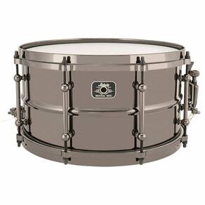 Caixa de bateria Ludwig Universal de Brass (Black Magic) 13x7" com aro die cast