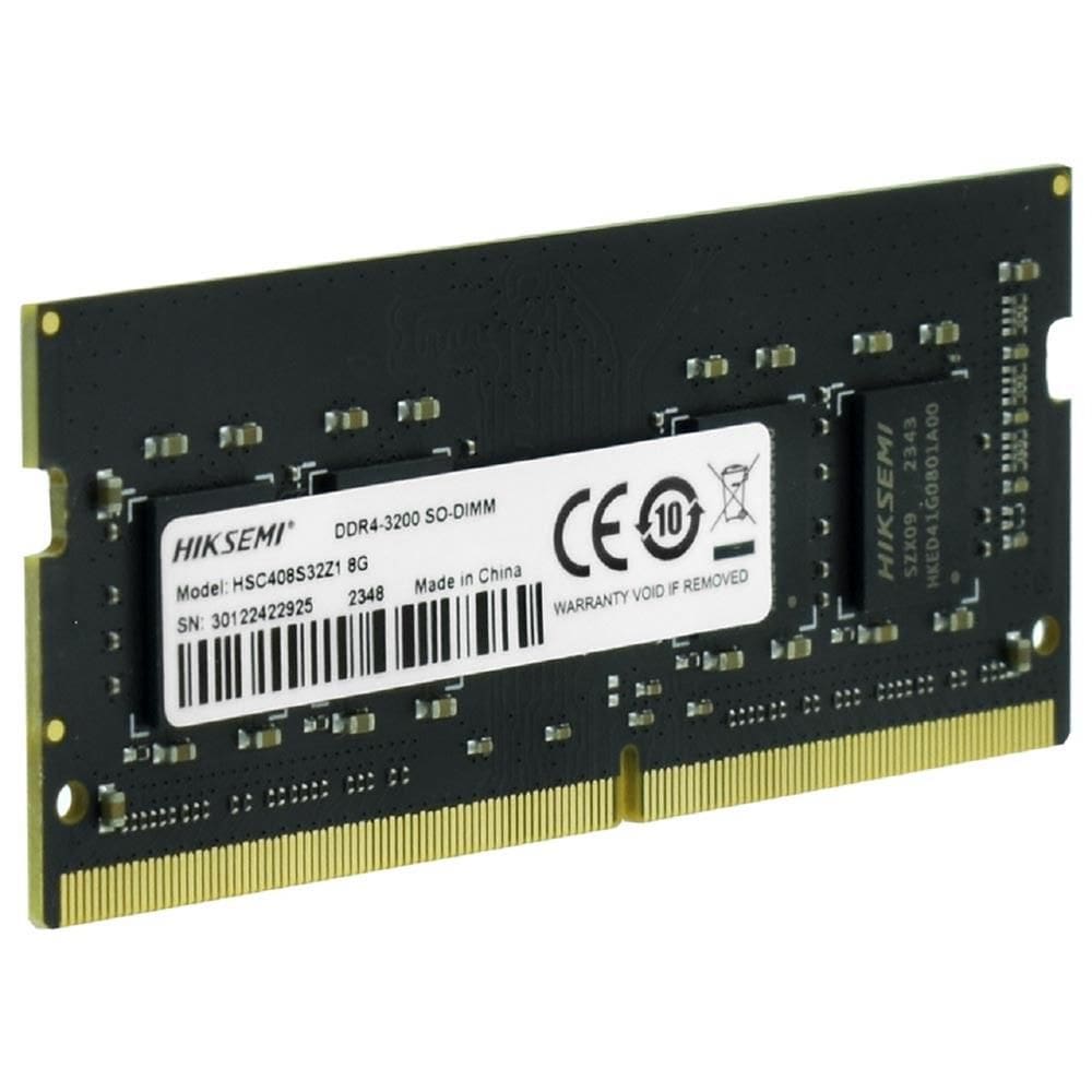 Memória Hiksemi Hiker, 8GB, Ddr4, 3200mhz, 1.2v, Notebook - HSC408S32Z1