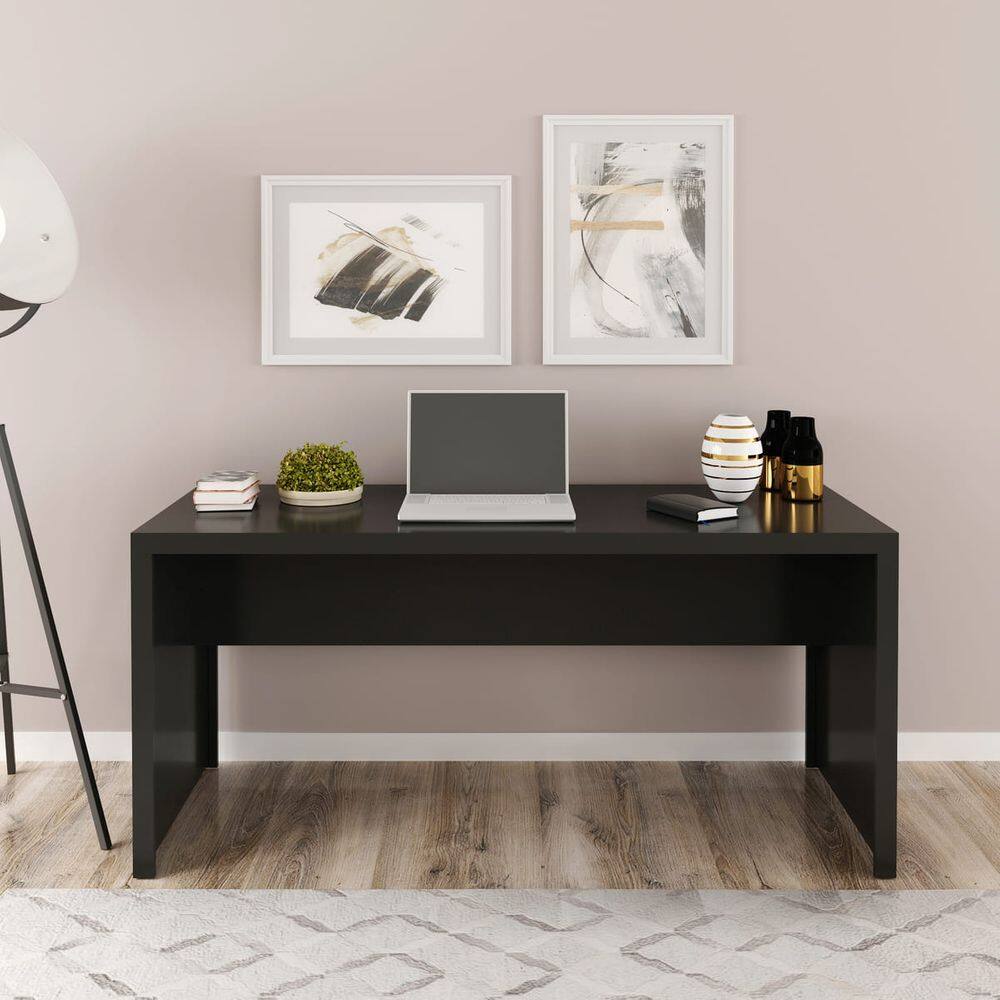 Mesa de Escritório 163x74 Cm Office ME4109 Preto