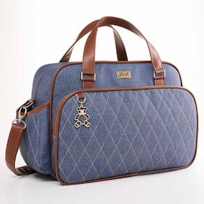 Bolsa de Maternidade Grande Just Baby Chicago Jeans