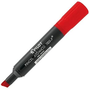 Pincel Atômico Permanente 1100-P Vermelho - Pilot
