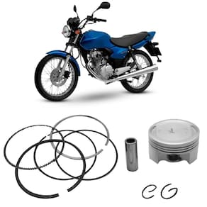 Kit Pistão Anel 4.00 61,30mm CG 150 NXR 150 Bros