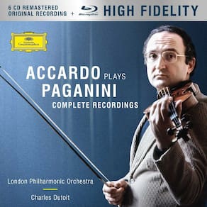 Música Accardo Plays Paganini - The Complete Recordings 6 CD/Blu-ray Audio