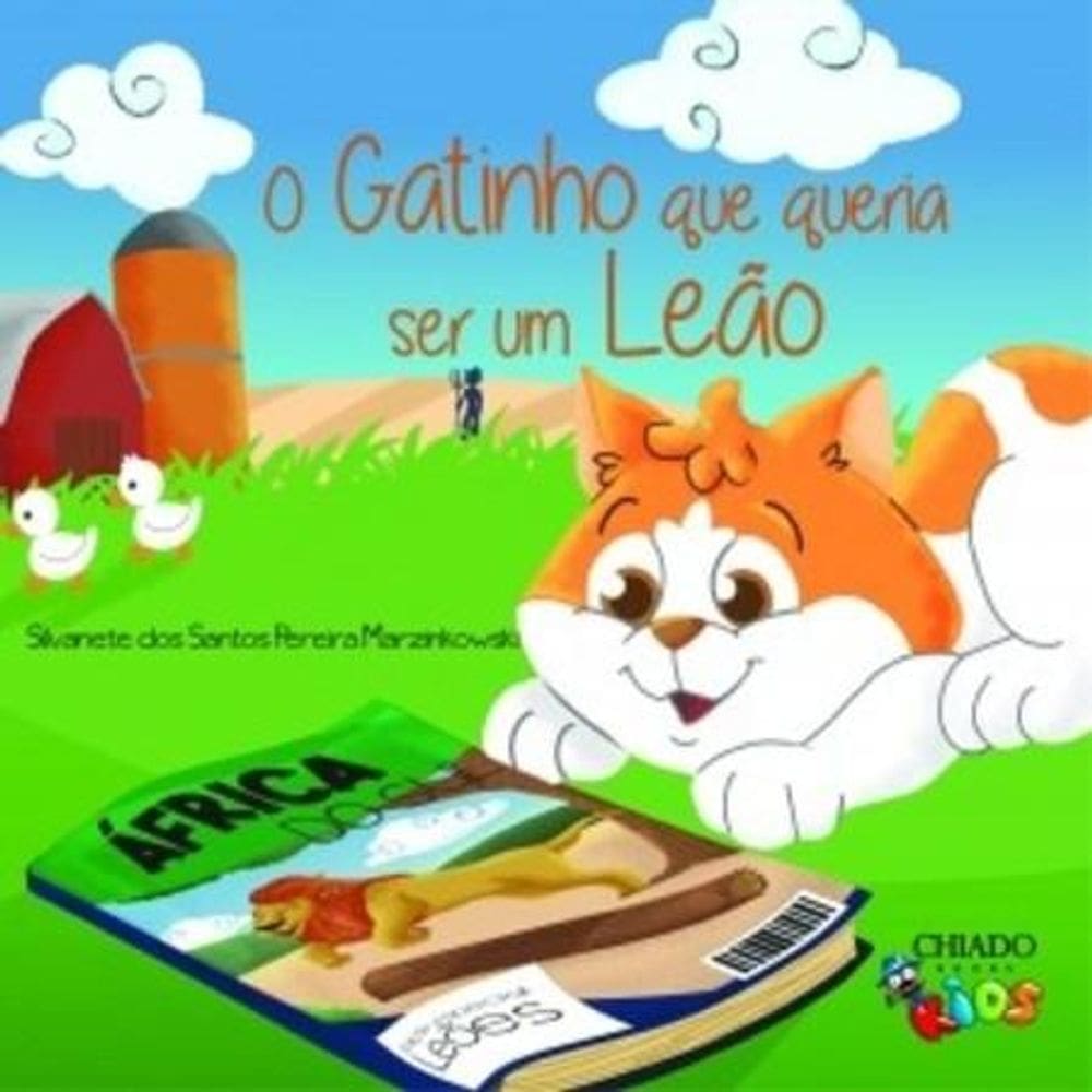 O gatinho que queria ser um leão