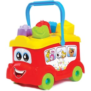Brinquedo Educativo Baby Bus C/cubinhos - Maral