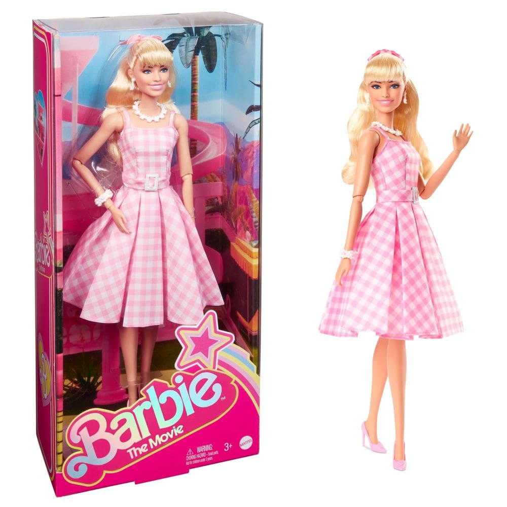 Boneca colecionável Barbie O filme Margot Robbie como Barbie
