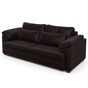 Sofá Retrátil 2 Lugares Para Sala 215cm Dijon Couro Bordô S07 - Mpozenato