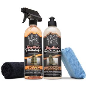 Kit de tratamento de couro Jay Leno`s Garage de 4 peças