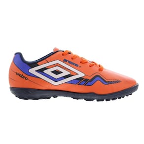 Chuteira Society Prisma Jr U07fb00146-623 - Laranja/Azul 35