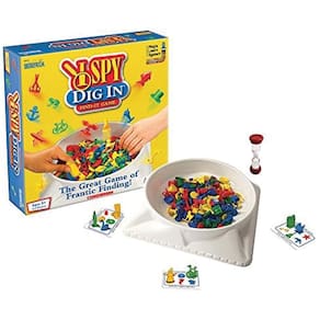 Jogo Briarpatch I Spy Dig In para crianças, pré-escolares de 5 anos ou mais
