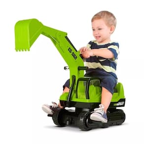 Escavadeira Gigante Brinquedo Giant Escavator Trator Verde