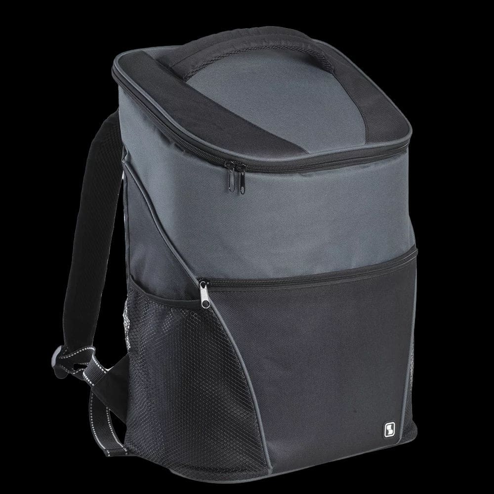 Mochila Termica Tropical 18L Preto e Cinza Cabe 5 Garrafas 2 Litros Soprano