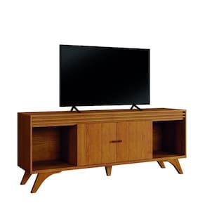 Rack Moderno 2 Portas 1,60m - Sevilha-Naturale- Mavau Móveis