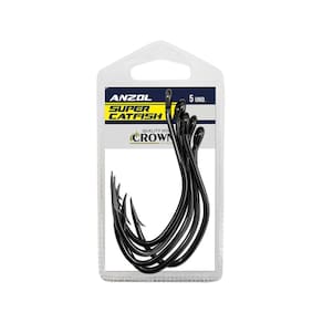 Anzol Crown Super Cat Fish Peixe Couro Aço Carbono Forjado Nº4/0 5UN