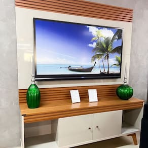 Home para Sala de TV Moderno - Seviilha - Mavau Móveis