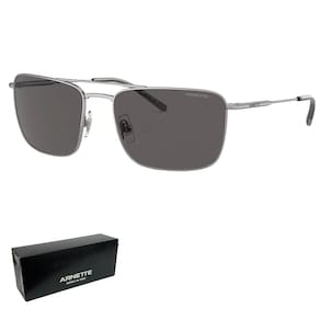 Óculos de Sol Arnette Masculino Grafite Metal  AN3088 741/8759