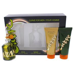 Conjunto de perfume de presente Liz Claiborne Curve para homens 125 ml, 3 peças