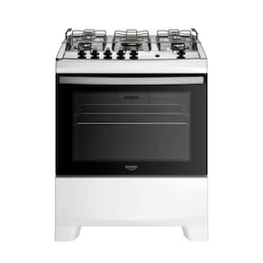 Fogão a Gás Dako Supreme 5 Bocas Tripla Chamas Com Tampa Bco-Bivolt