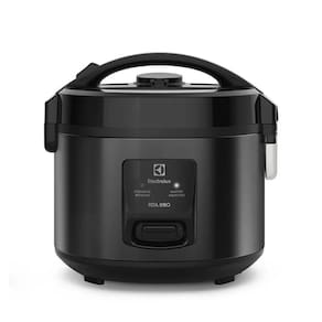 Panela de Arroz Elétrica 2 em 1 Efficient 2L 350w Função Manter Aquecido Cozimento Vapor Electrolux