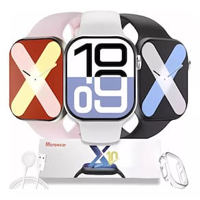 Smartwatch S10 Lançamento 2025 Série 10 X Microwear NFC tela 47m Amoled 120Hz MicroOs 10