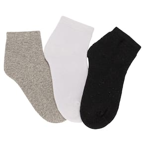 Kit Com 3 Pares De Meias Cano Curto Infantil Hoahi 23132