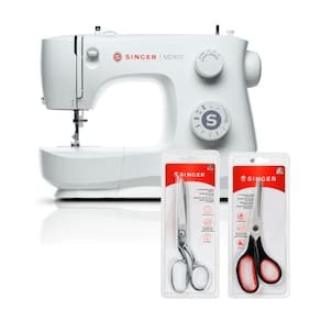 Kit Máquina de Costura M2405 + Tesoura 8" Tecido e Tesoura Multiuso Preta