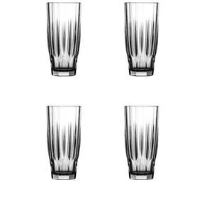 kit 4 unidades - Copos Long Drink Diamond Pasabahce 315Ml