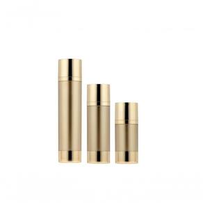 Frasco Airless Premium Para Cosméticos 15ml Ouro
