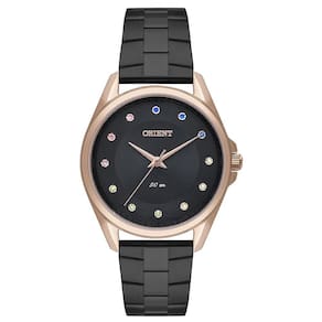 Relógio Orient Feminino sintético Preto Ftss0103 G1Px