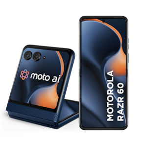 Smartphone Motorola Razr 60 - 256GB 24GB (12GB RAM+12GB Ram Boost) Tela dobrável 6,9" pOLED e externa 3,6” Moto AI camera IP48