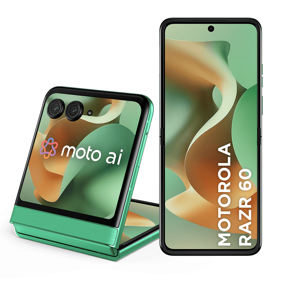 Smartphone Motorola Razr 60 - 256GB 24GB (12GB RAM+12GB Ram Boost) Tela dobrável 6,9” pOLED e externa 3,6” Moto AI camera IP48