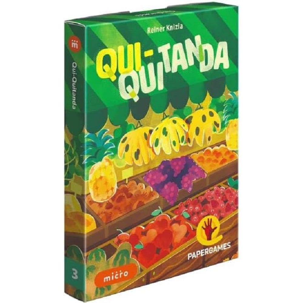 Jogo de Cartas Qui-Quitanda - PaperGames