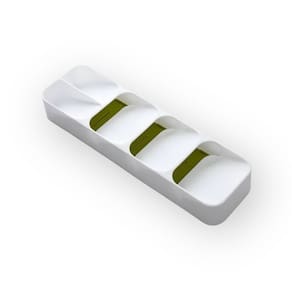 Organizador Porta Talheres Multiuso Branco
