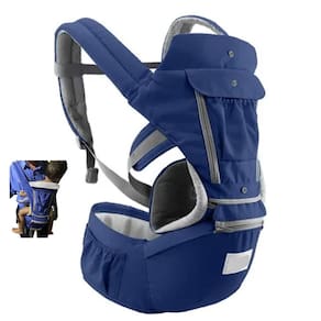 Canguru Carregador Bebe Criança Passeio Viagem Sentado Deitado Bolso Alça Ajustavel Ergonomica Macio Resistente Segurança Pratico