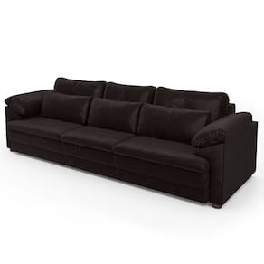 Sofá Retrátil 3 Lugares Para Sala 257cm Dijon Couro Bordô S07 - Mpozenato