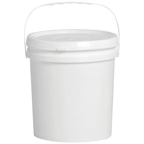 Kit balde 10 L para armazenar óleo 10 peças