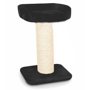 Arranhador Gato Torres Poste Em Sisal Preto Brinquedo Gato