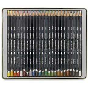 Lápis Aquarela Watercolour Estojo Com 24 Cores Ref.32883 Der