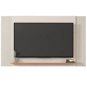 Painel Extensível Mondrian para TV até 65 Polegadas Caemmun Cor Off White Freijó